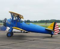 N49739 @ KSTC - John Mohr's stock Boeing Stearman at The Great Minnesota Airshow 2010. - by Kreg Anderson