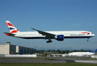 G-STBA @ KPAE - KPAE Boeing 071 returning after a test flight