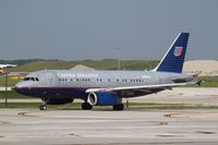 N855UA @ KORD - Airbus A319