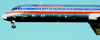 N278AA @ DFW - Over the fence to 13R - by Ron Streetenberger