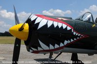 N721DS @ ESN - JAWS close up - by J.G. Handelman