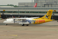 G-COBO @ EGCC - Auringy ATR72 at Manchester - by Terry Fletcher