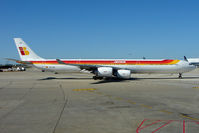 EC-IZX @ KORD - Iberia's Airbus A340-642, c/n: 601 at Chicago O'Hare
