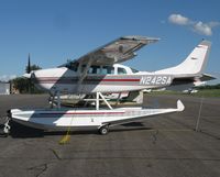 N242SA @ KAXN - Cessna TU206G Stationair on the line. - by Kreg Anderson