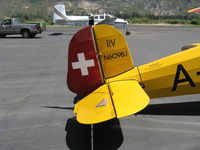 N609BJ @ SZP - 1963 C.A.S.A. 1.131 Bucker Jungmann, Lycoming IO-360 180 Hp upgrade, tail - by Doug Robertson