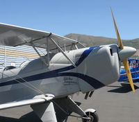 N131MR @ SZP - 1954 Bucker JUNGMANN E3B, Lycoming O&VO-360 with Ellison Throttle Body Injection 180 Hp upgrade, cowl-prop - by Doug Robertson