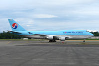 HL7483 @ PANC - Boeing 747-4B5, c/n: 25275 of Korean Air Cargo At Anchorage