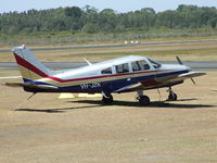 VH-JZK @ YCFS - VH-JZK @ YCFS Piper PA-28-151 Warrior GA parking area