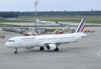 F-GTAY @ EDDT - Airbus A321-212 of Air France at Berlin Tegel airport