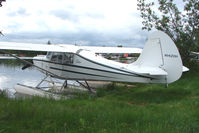 N1420H @ LHD - 1949 Aeronca 15AC, c/n: 15AC-477 on Lake Hood - by Terry Fletcher