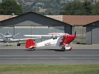N3G @ SZP - 1985 Bucker JUNGMANN E3B, Lcoming AEIO-360-B 180 Hp upgrade, taxi - by Doug Robertson