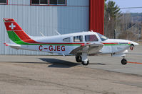 C-GJEG @ CSE4 - C-GJEG before moving to CYQB. - by Eric Dussault