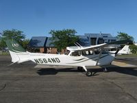 N564ND @ KAXN - Cessna 172S Skyhawk from the University of North Dakota. - by Kreg Anderson