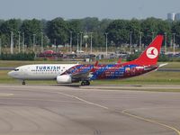 TC-JGY @ AMS - From the airport promenade of Schiphol - by Willem Goebel