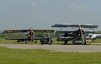 G-CDXR @ EGKH - TWO TOGETHER - by Martin Browne