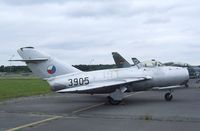 3905 - Aero S-102 (MiG-15bis) FAGOT at the Luftwaffenmuseum, Berlin Gatow