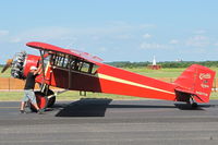 N3277G @ ADH - Curtiss Wright Robin be repositioned after being on static display at the Ada Air Expo.
