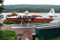 N104BM @ 5BL - 1956 Dehavilland DHC-3, c/n: 118 of Bald Mountain Air on dock at Homer Beluga Lake - by Terry Fletcher