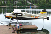 N4982U - 1956 Dehavilland DHC-2 MK. I(L20A), c/n: 904 of High Adventure on Soldotna Longmere Lake - by Terry Fletcher