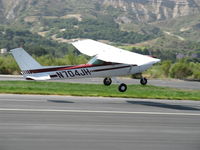N704JH @ SZP - 1976 Cessna 150M, Continental O-200 100 Hp, takeoff Rwy 22 - by Doug Robertson