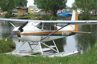 N77AV @ LHD - 1965 Cessna 180H, c/n: 18051556 at Lake Hood
