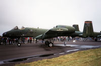82-0655 @ EGQL - The 81st Fighter Wing Commander's aircraft was in the static park at the 1992 RAF Leuchars Airshow. - by Peter Nicholson