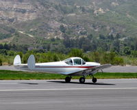 N6564Q @ SZP - 1965 Alon AIRCOUPE A2, Continental C90 90 Hp, landing roll Rwy 22 - by Doug Robertson