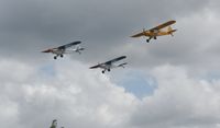 OO-POU @ EBBT - Brasschaat Airfield 100 years.OO-POU N45552 PH-SER CNE air.Arriving. - by Robert Roggeman