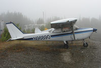 N96890 @ SXQ - 1967 Cessna R172E, c/n: R172-0118 at a misty Soldotna - by Terry Fletcher