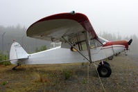 N3855Z @ SXQ - 1961 Piper PA-18-150, c/n: 18-7616 at Soldotna - by Terry Fletcher