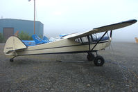 N33942 @ SXQ - 1941 Taylorcraft BC12-D, c/n: 2792 at Soldotna - by Terry Fletcher