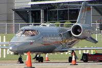 XA-FLY @ EGGW - This Mexicanan Learjet was too tight in on the Harrods ramp at Luton for a better photo - by Terry Fletcher