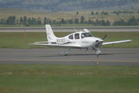 N109CD @ KBIL - Cirrus SR20 - by cliffpov