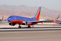 N263WN @ LAS - Southwest Airlines N263WN (FLT SWA727) from Los Angeles Int'l (KLAX) landing RWY 25L.