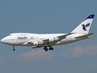 EP-IAC @ VIE - Very very rare visitor at VIE! Iran Air is the last Airline operating the 747SP in regular Passenger Service!