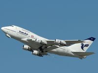 EP-IAC @ VIE - Very very rare visitor at VIE! Iran Air is the last Airline operating the 747SP in regular Passenger Service!