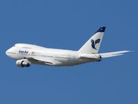 EP-IAC @ VIE - Very very rare visitor at VIE! Iran Air is the last Airline operating the 747SP in regular Passenger Service!