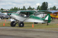 N4621Y @ LHD - 1971 Piper PA-18-150, c/n: 18-8942 at Lake Hood - by Terry Fletcher