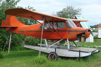 N4317C @ LHD - 1955 Champion 7EC, c/n: 7EC-318 at Lake Hood - by Terry Fletcher