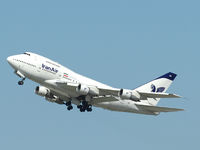 EP-IAC @ VIE - Very very rare visitor at VIE! Iran Air is the last Airline operating the 747SP in regular Passenger Service!