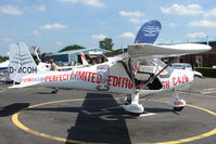 D-MCOH @ EGTB - Ikarus C42 demonstator at AeroExpo 2010