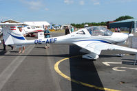 OE-AEF @ EGTB - DV20 at AeroExpo 2010