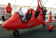 G-CGLF @ EGTB - Gyro displayed at AeroExpo 2010