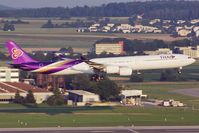 HS-TND @ LSZH - THA [TG] Thai Airways International - by Delta Kilo