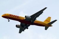 D-ALEA @ EGLL - Boeing  757-236F [22172] (DHL) Home~G 05/06/2010. Seen arriving 27R.