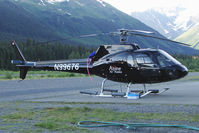 N99676 @ AQY - S.n.i.a.s. AS350D ASTAR, c/n: 1542 of Alpine Air at Girdwood AK - by Terry Fletcher
