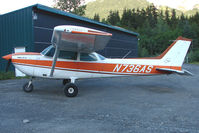 N736AS @ AQY - 1977 Cessna R172K, c/n: R1722378 at Girdwood AK - by Terry Fletcher