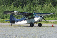 N2527B @ AQY - Aeronca 7CCM, c/n: 48-507 at Girdwood AK - by Terry Fletcher