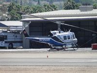 N449RC @ SEE - Parked at San Diego Sheriff's hanger awaiting a call - by Helicopterfriend