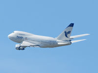 EP-IAC @ VIE - Very very rare visitor at VIE! Iran Air is the last Airline operating the 747SP in regular Passenger Service!